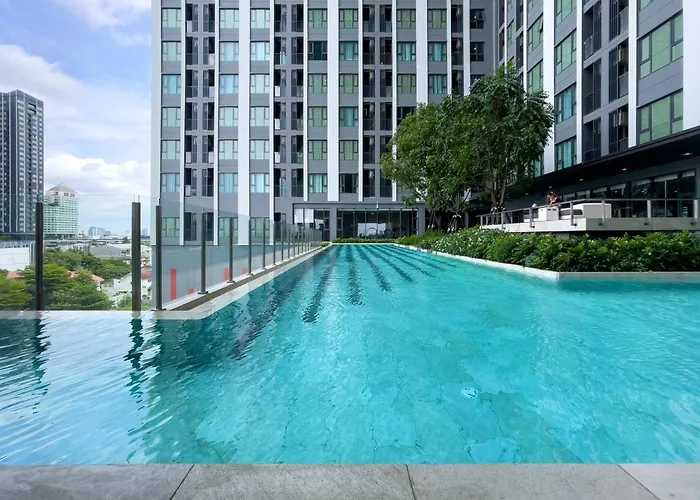 Apartment 600 M To Bts L View L Rooftop Pool Bangkok