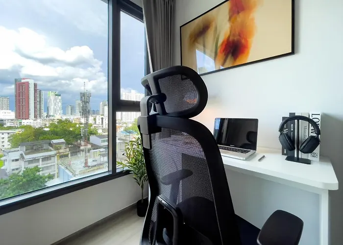 600 M To Bts L View L Rooftop Pool Apartment