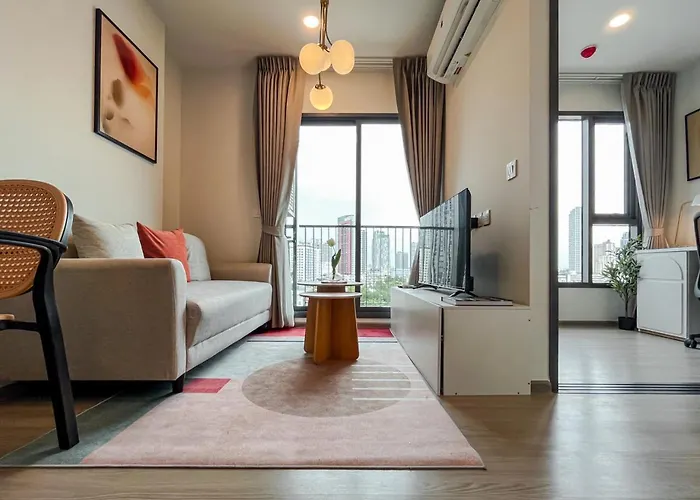 Apartment 600 M To Bts L View L Rooftop Pool Bangkok