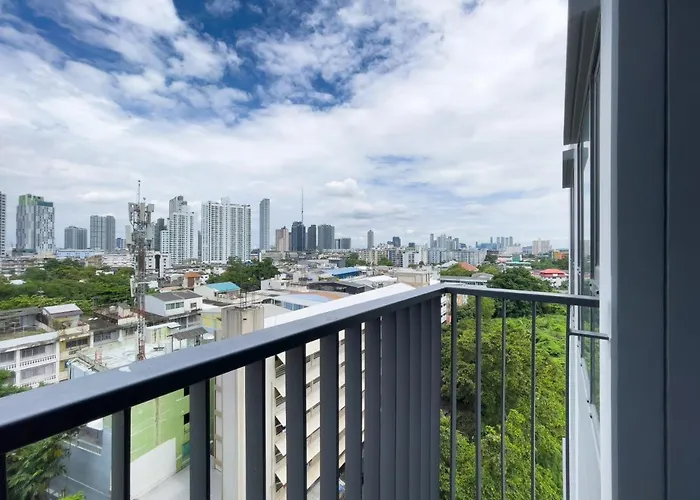 Apartment 600 M To Bts L View L Rooftop Pool Bangkok