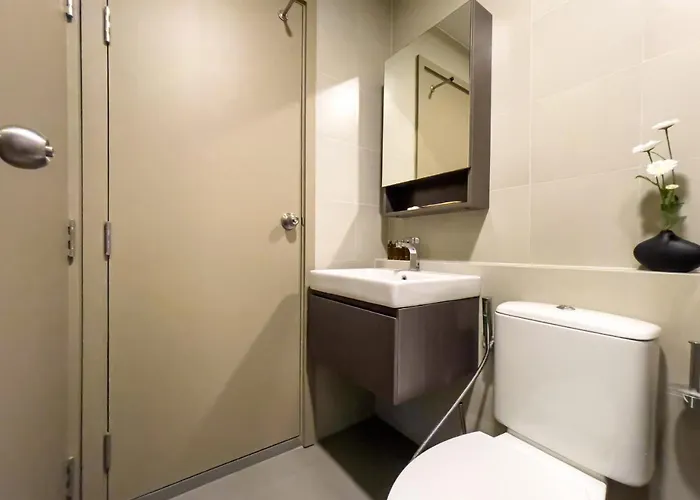600 M To Bts L View L Rooftop Pool Apartment Bangkok