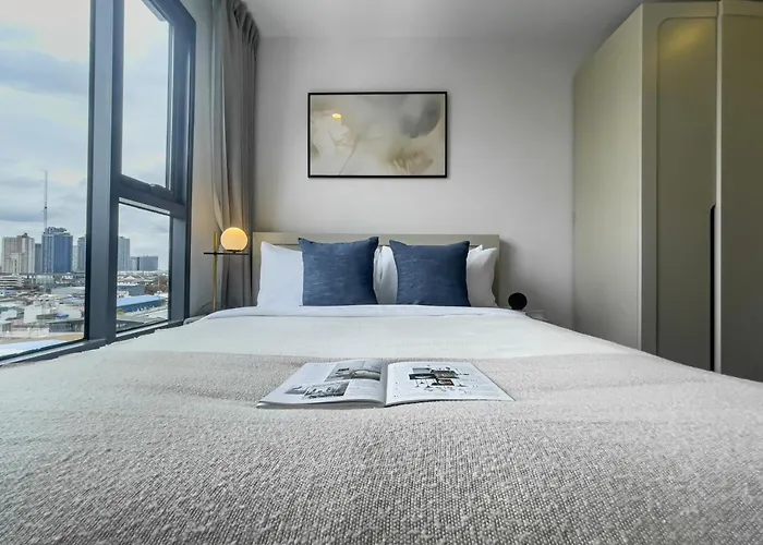 600 M To Bts L View L Rooftop Pool Apartment