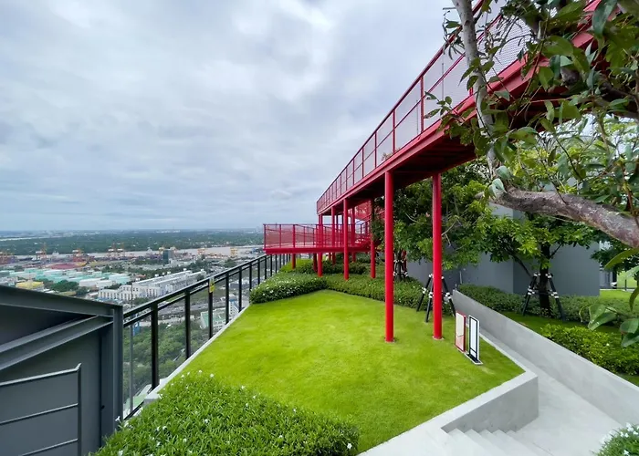 Apartment 600 M To Bts L View L Rooftop Pool Bangkok