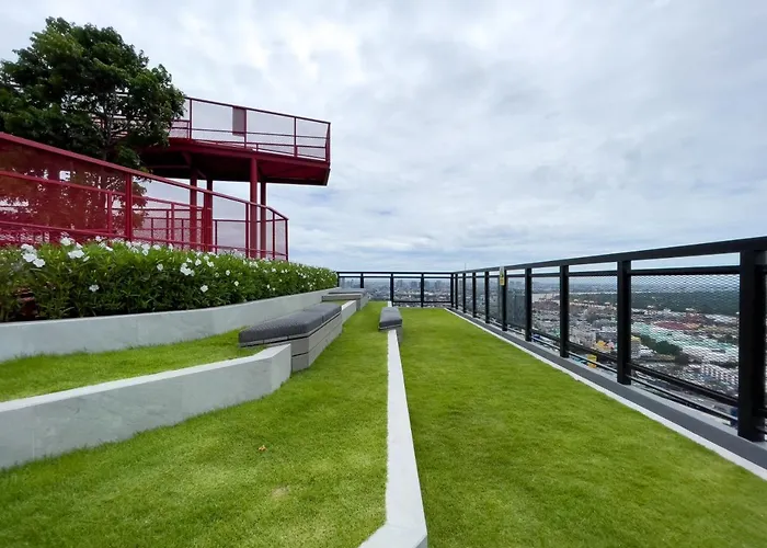600 M To Bts L View L Rooftop Pool Apartment *
