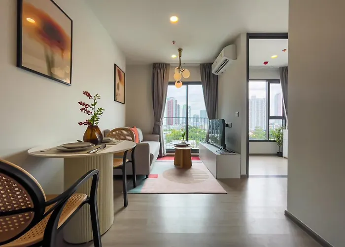 600 M To Bts L View L Rooftop Pool Apartment Bangkok
